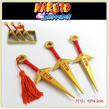 Naruto anime cos 3pcs weapons a set