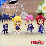 Fairy Tail anime figures(4pcs a set)
