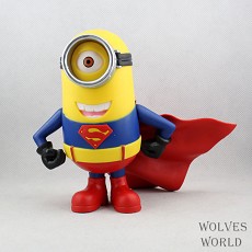 Despicable Me cos super man figure