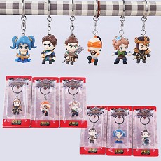 League of Legends figure key chains