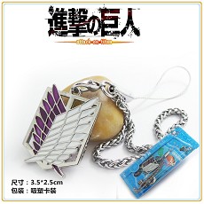 Attack on Titan anime phone strap