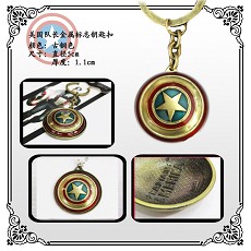 Captain America anime key chain