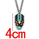 Minecraft anime necklace