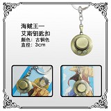 One Piece ACE anime key chain