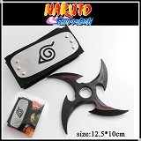 Naruto cos headband+weapon