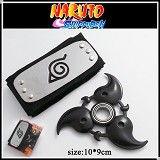 Naruto cos headband+weapon