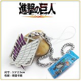 Attack on Titan anime phone strap