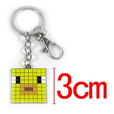 Minecraft anime key chain