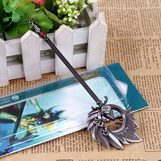 League of Legends anime weapon key chain