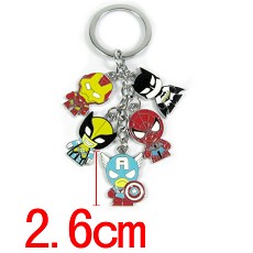 The Avengers anime key chain