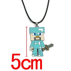 Minecraft anime necklace