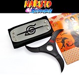 Naruto cosplay weapon+headband