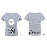 MekakuCity Actors anime cotton t-shirt for female