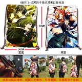 Black Bullet anime drawstring bag BBD112