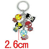 The Avengers anime key chain