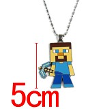 Minecraft anime necklace