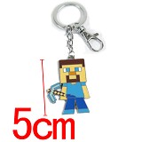 Minecraft anime key chain