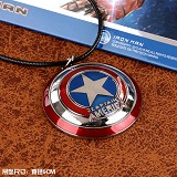 Captain America anime necklace