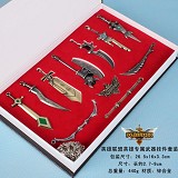 League of Legends anime cos weapons set