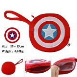 Captain America anime plush change purse/wallet