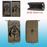 Hatsune Miku anime pu long wallet