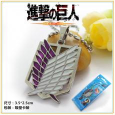 Attack on Titan anime necklace