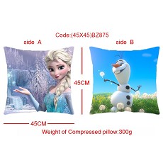 Frozen anime double sided pillow(45X45)BZ875