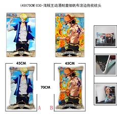 One Piece anime double sided pillow(45X70CM)030