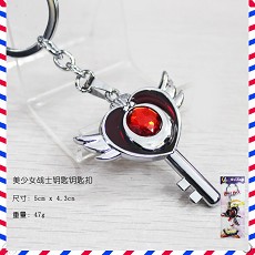 Sailor Monn anime key chain