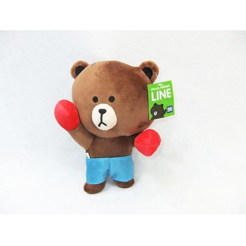 10inches LING bear anime plush doll