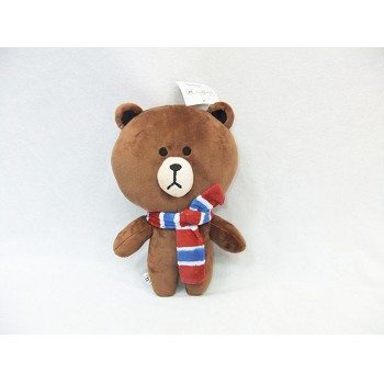 10inches LING bear anime plush doll