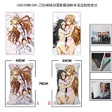 Sword Art Online anime double sided pillow(45X70CM...