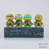 Teenage Mutant Ninja Turtles anime figures(4pcs a set)