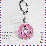 Sailor Monn anime key chain