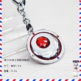 Sailor Monn anime key chain