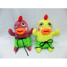 7inches anime plush dolls(2pcs a set)