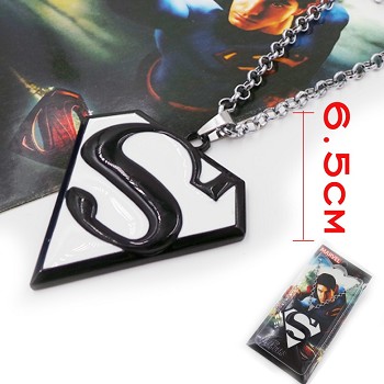 Super man anime necklace