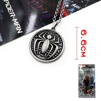 Spider-man anime necklace