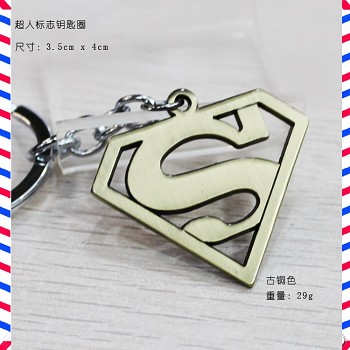 Super man anime key chain