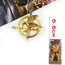 The Hunger Games anime necklace