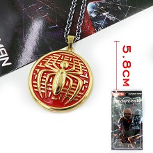 Spider-man anime necklace