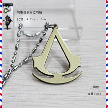 Assassin's Creed anime necklace