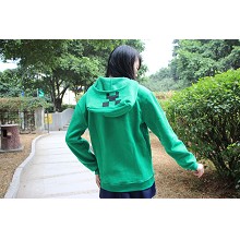 Minecraft anime winter thick hoodie