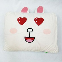 Line rabbit anime air quilt