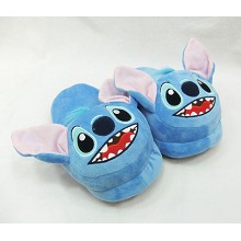 Stitch plush slipper shoes