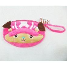 One Piece chopper anime plush wallet/coin purse