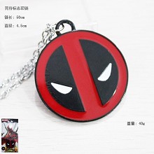 Deadpool anime necklace