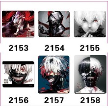 Tokyo ghoul anime mouse pads(6pcs a set)