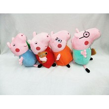 7inches anime plush dolls(4pcs a set)