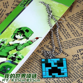 Minecraft anime necklace